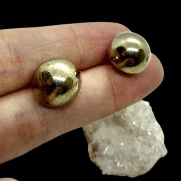 vintage Sphere orb earrings for pierced ears - Picture 1 of 1